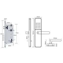 EA 110 Digital Lock - Image 2