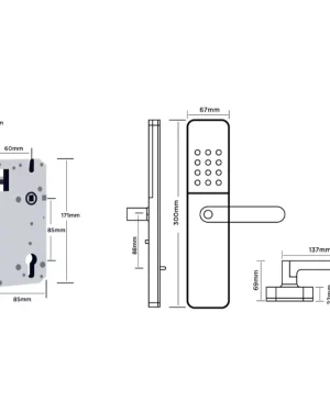 EA 110 Digital Lock