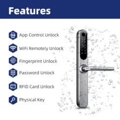 EA 215 Slim Line Smart Digital Lock for UPVC, Composite, Wooden & Aluminium Doors - Image 8