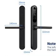 EA 215 Slim Line Smart Digital Lock for UPVC, Composite, Wooden & Aluminium Doors