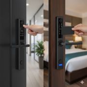 EA 230 Slim Line Smart Digital Lock for UPVC, Composite, Wooden & Aluminium Doors