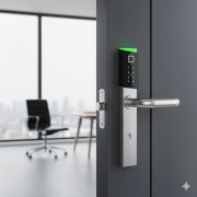 EA 240 Hotel Digital Smart Lock with Motorised Sash Lock – EN 1634 Fireproof Certification