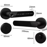 EA 250 Leverline Fingerprint Smart Door Handle