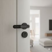 EA 250 Leverline Fingerprint Smart Door Handle