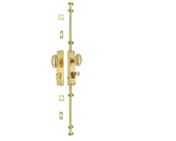 Oval Knob Locking Espagnolette Bolt for up to 8.5' High Doors & Windows - Image 3