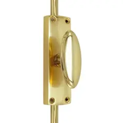 Oval Knob Espagnolette/Crémone Locking Bolt for up to 8.5 Feet High Doors & Windows - Image 7