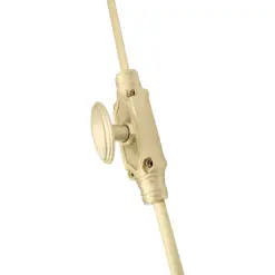 Hampton Reeded Cremone Bolt by Euro Art | Solid Brass Espagnolette Bolt - Image 4