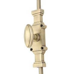 The Windsor Cremone Bolt by Euro Art | Solid Brass Espagnolette Bolt | 2 Finishes