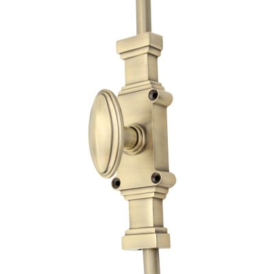 The Windsor Cremone Bolt by Euro Art | Solid Brass Espagnolette Bolt | 2 Finishes
