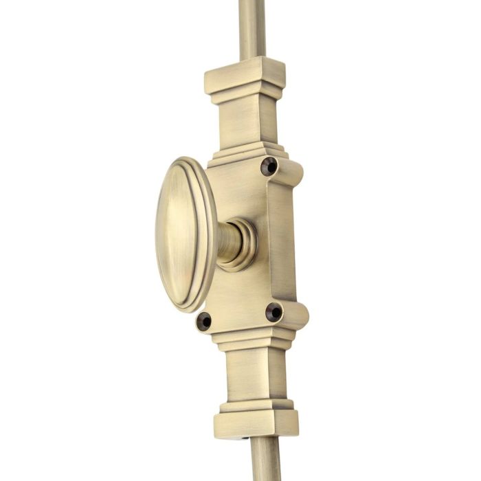 The Windsor Cremone Bolt by Euro Art | Solid Brass Espagnolette Bolt | 2 Finishes