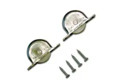 83N Mortice-Fixed Bottom Rollers (pair)