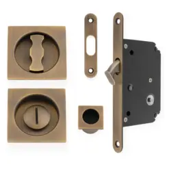 FPSL Square Sliding Door Lock